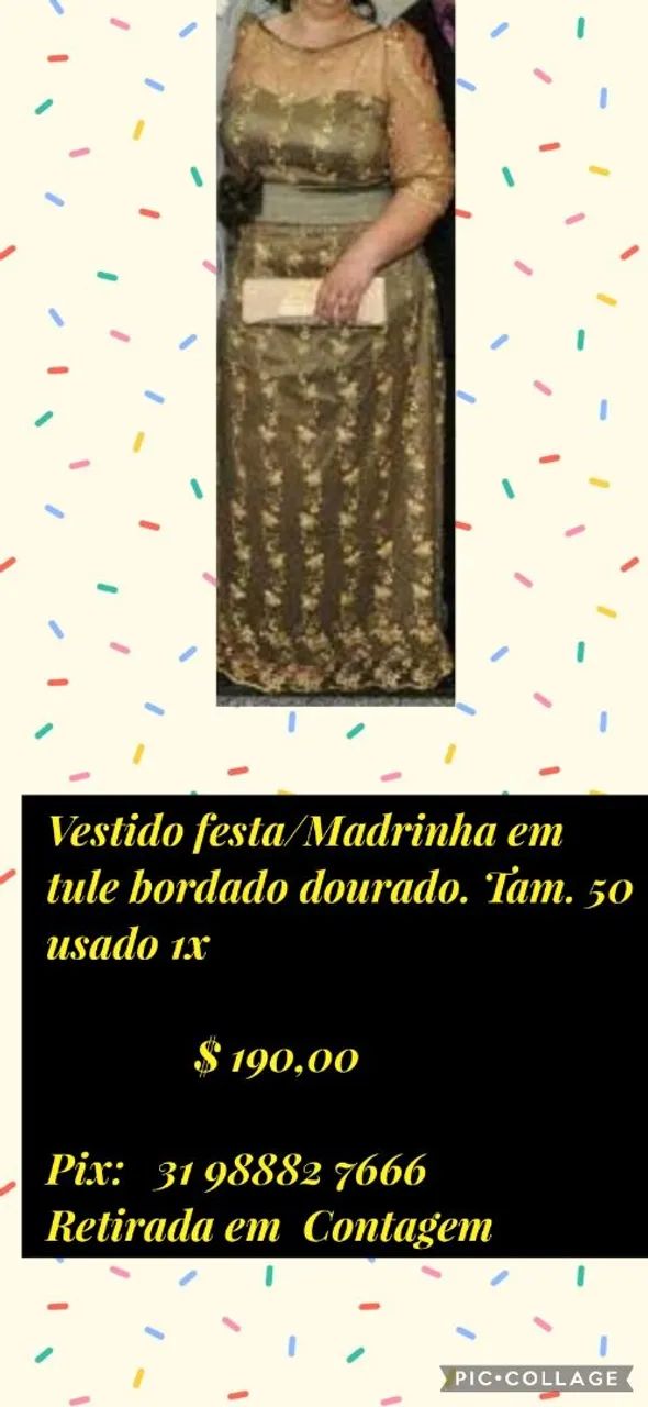 Vestido festa/Madrinha plus size
