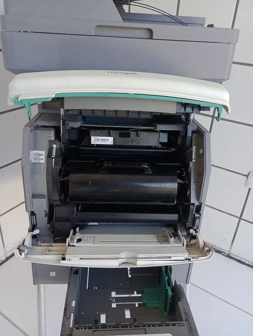 Poderosa impressora Lexmark modelo x656dn. - Foto 5