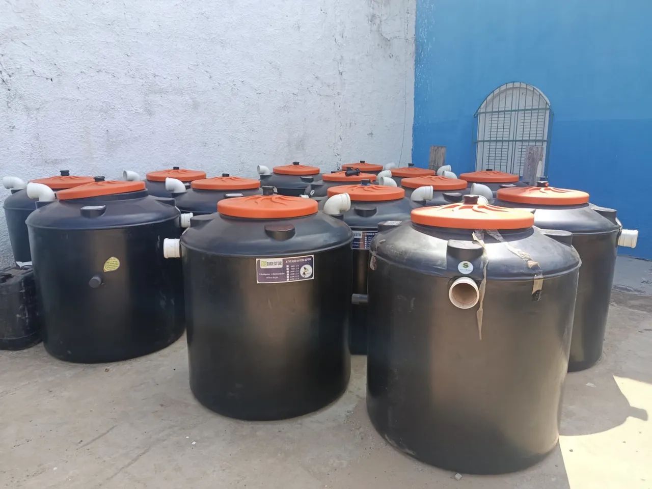 Biodgestor 600L senear Brasil 