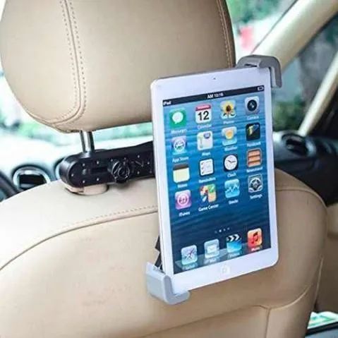 Suporte de Tablet Para Encosto De Cabeça  Veicular  - Foto 3