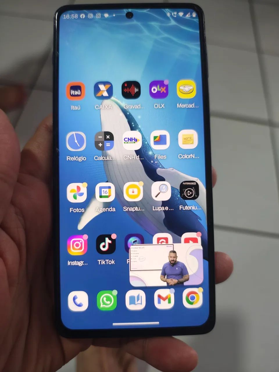 Motorola Edge 20 Pro, 256GB e 12 de RAM, perfeito!! - Foto 4