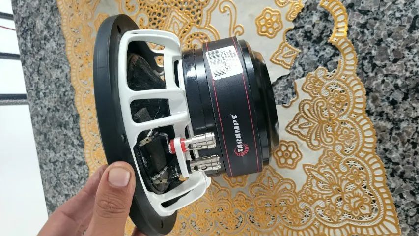 Subwoofer 8 Polegadas Taramps t1200se 600w 4+4 - Foto 3