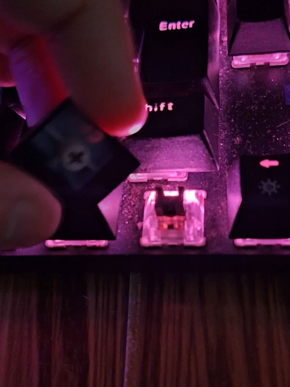 Teclado Mecânico Mancer Ghoul MK2 (Com defeito) - Foto 3