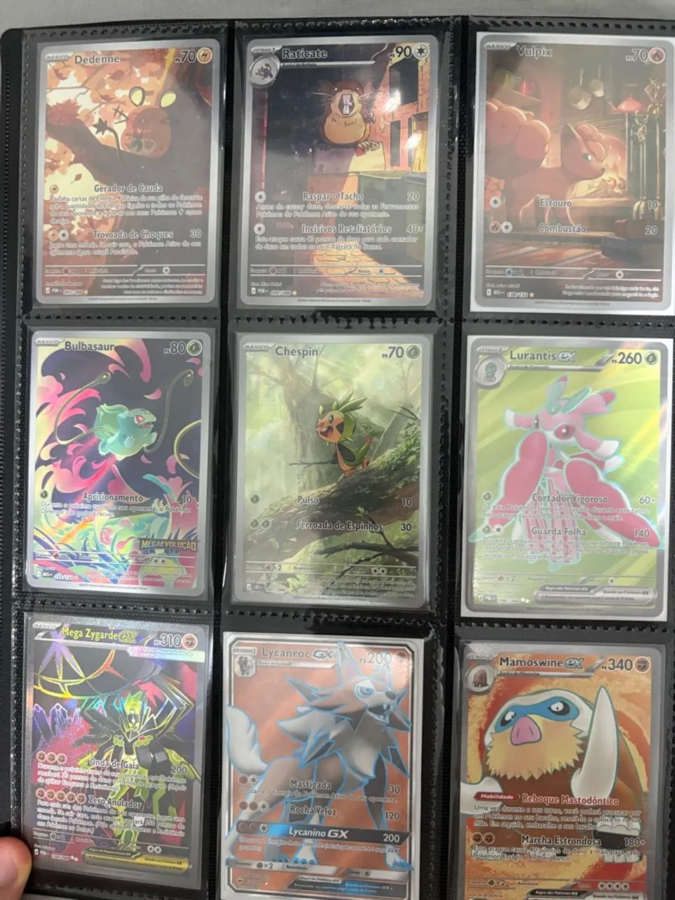 264 Hits de Carta Pokémon 2 Pastas - Foto 3