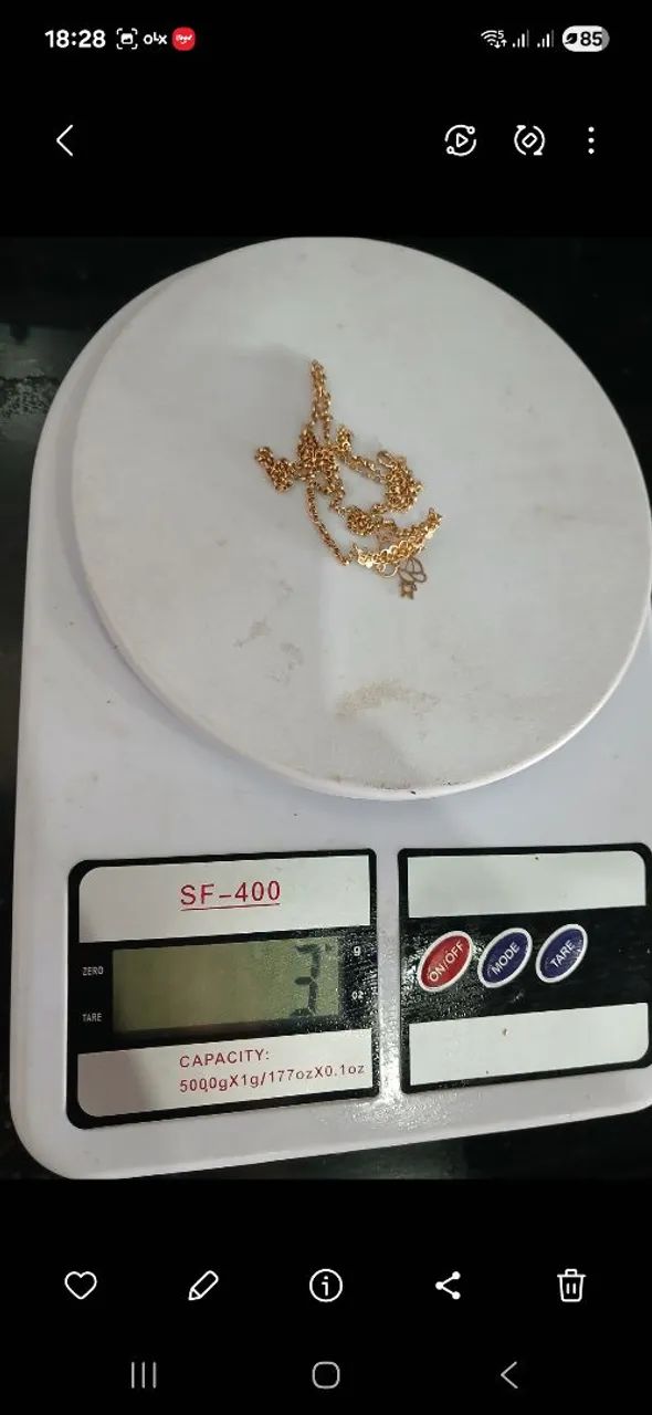 Corrente ouro 18 k 750 - Foto 4