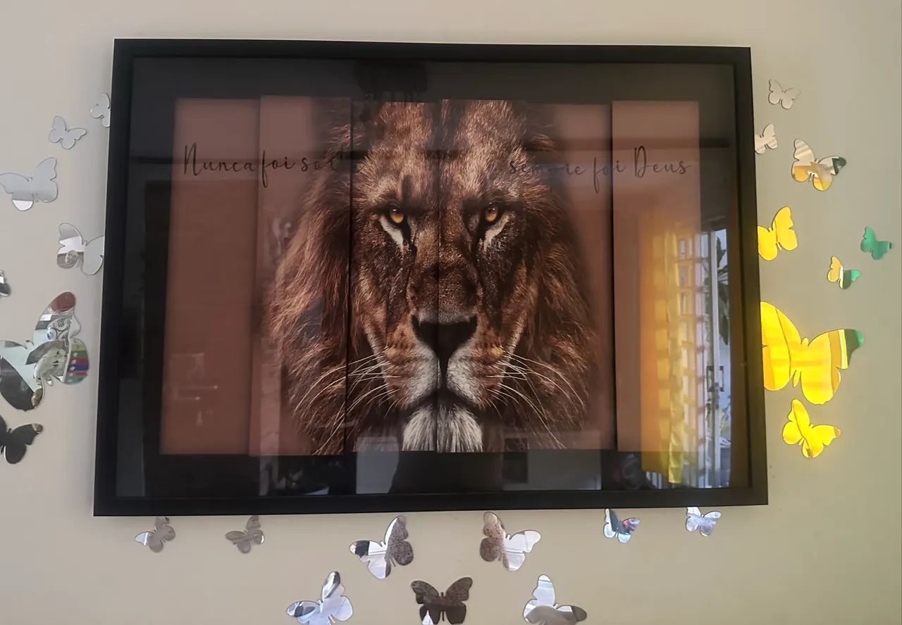 Quadro de Fé, Força e Coragem!!! - Foto 2