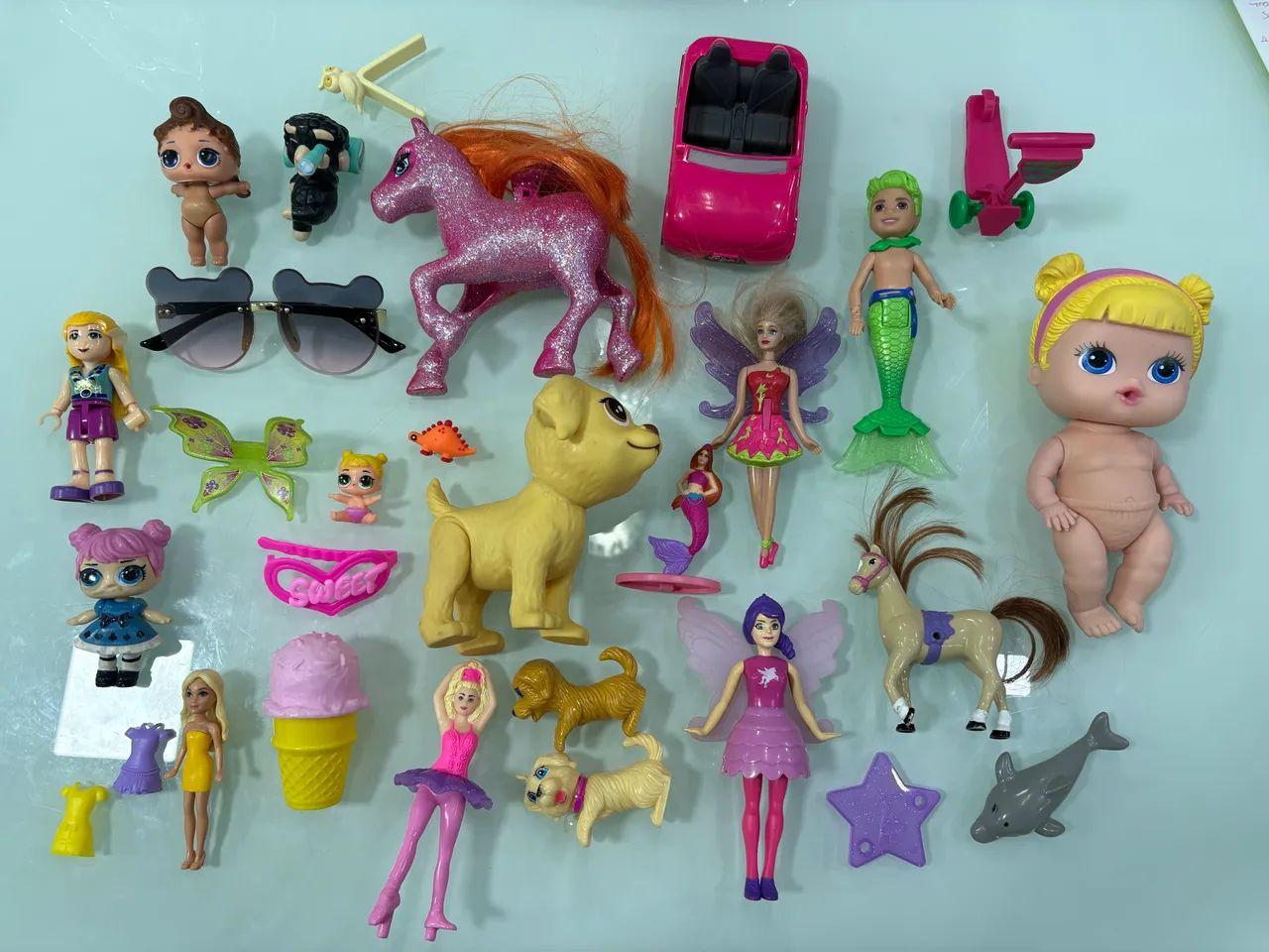 Lote Brinquedos Menina