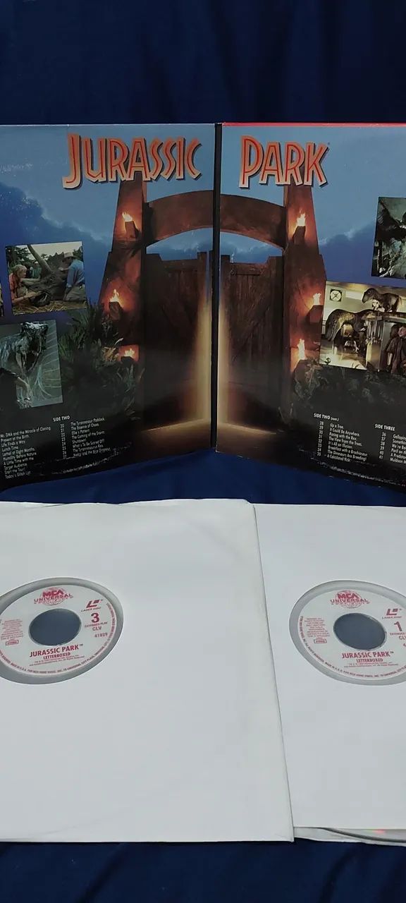 LD - Laser Disc Jurassic Park  - Foto 5