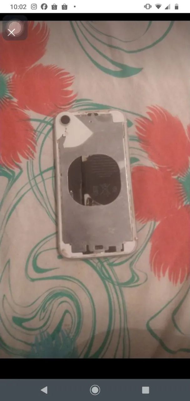 Carcaça de iPhone xr retirada de peças  - Foto 2