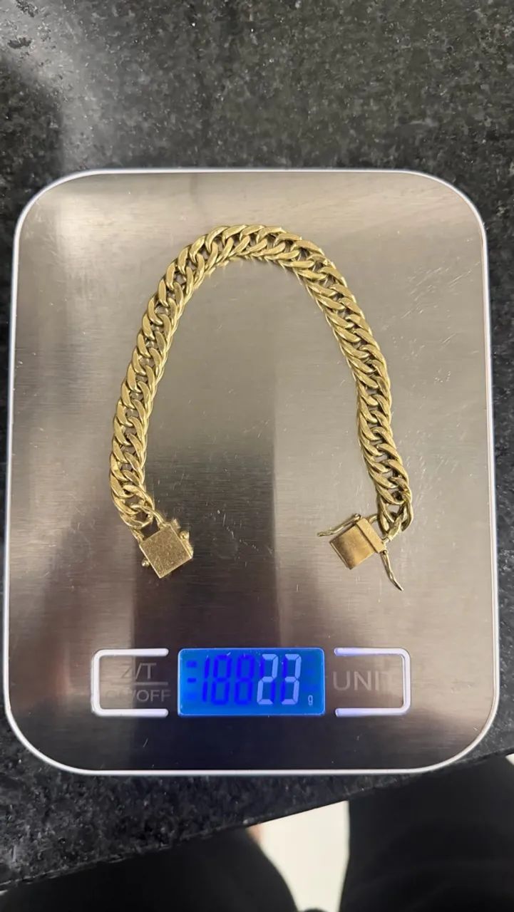 Pulseira de ouro 18k 