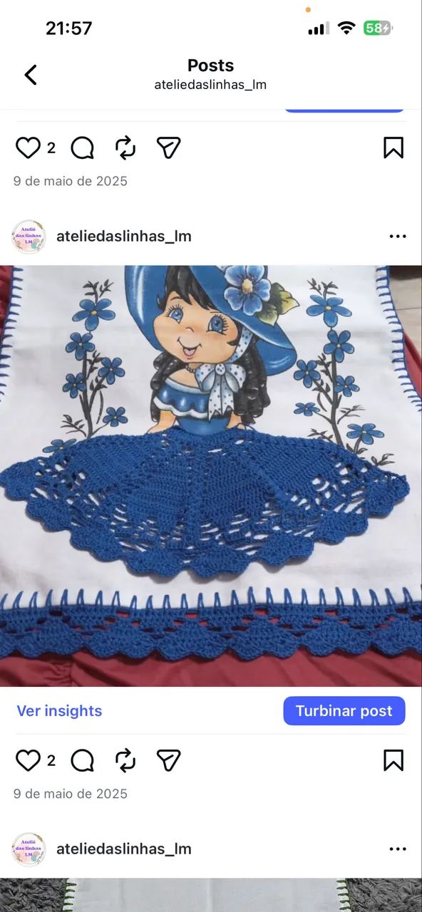 Panos de boneca  - Foto 3