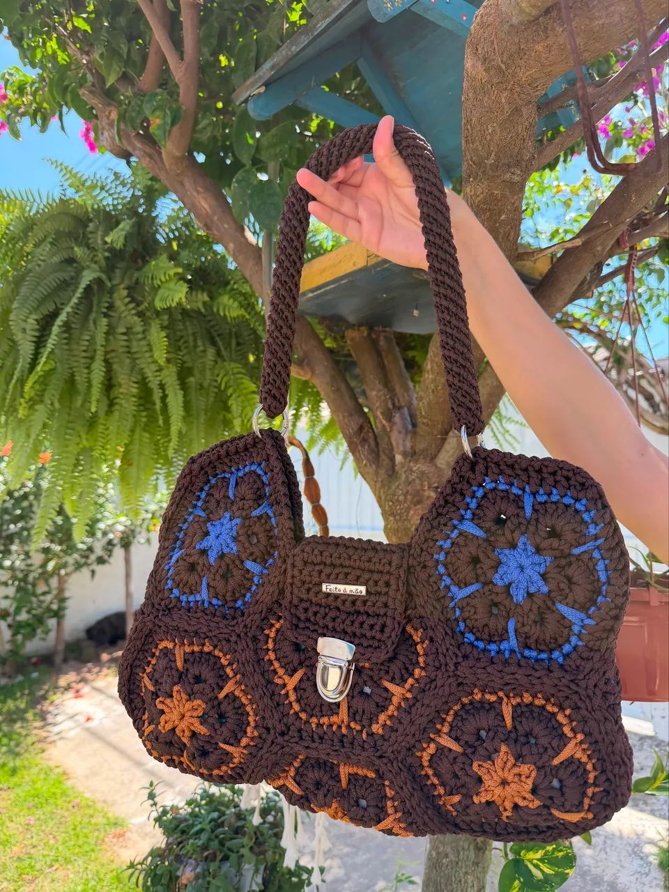 Bolsas de crochê  - Foto 4