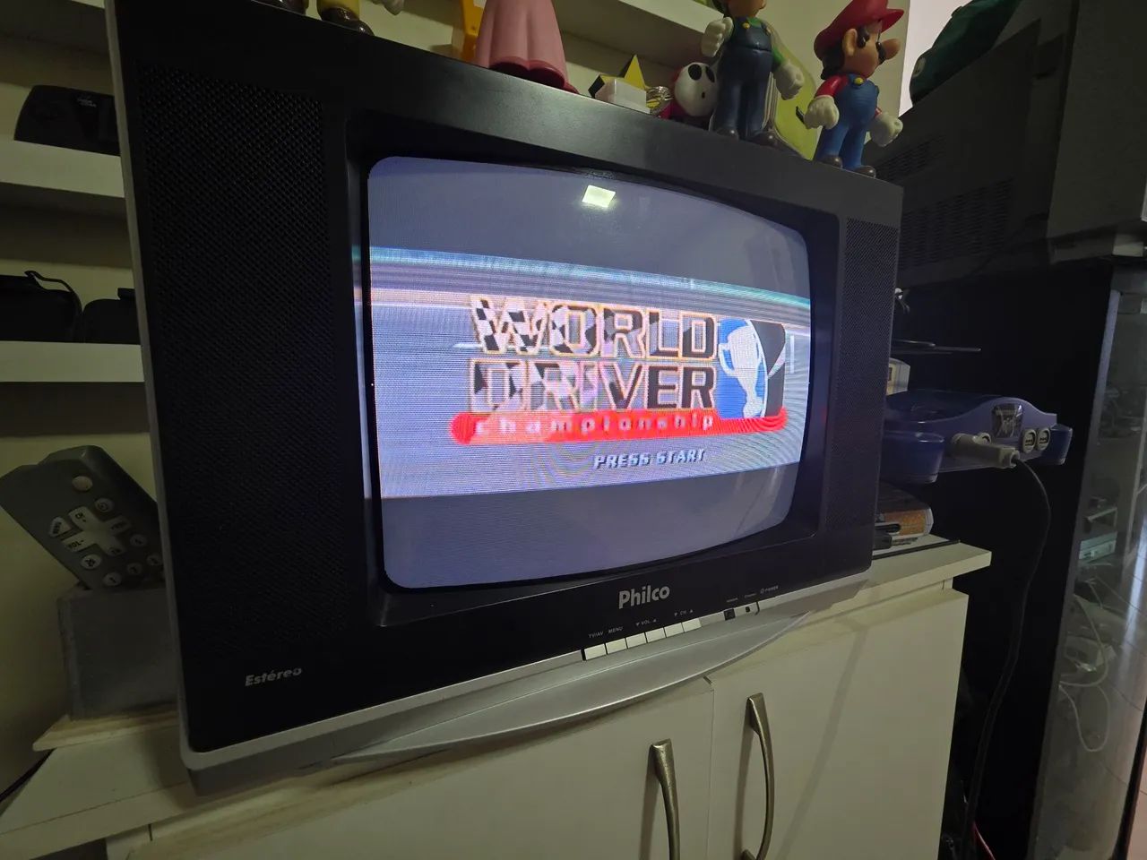 Jogo World Driver N64, Nintendo 64, Jogo Original, Caixa Original