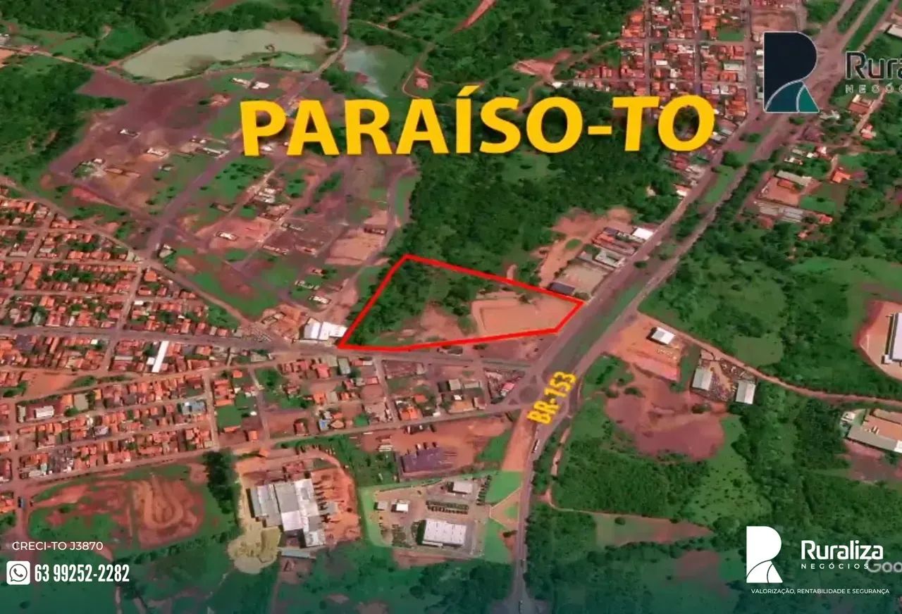 ÁREA COMERCIAL À VENDA PARAÍSO DO TOCANTINS  TO - Foto 2