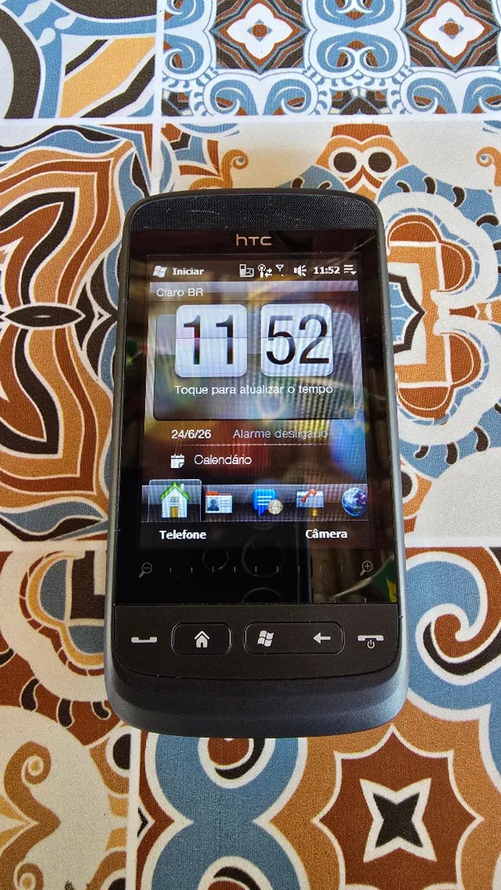 HTC Touch 2 T3333 Windows Mobile Usado para Colecionadores - Foto 2