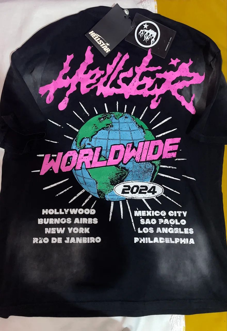 Camisa Hellstar Worldwide 2024 - Foto 3