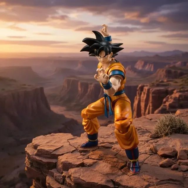 Figura de ação S.H.Figuarts Son Goku Super Hero - Foto 4