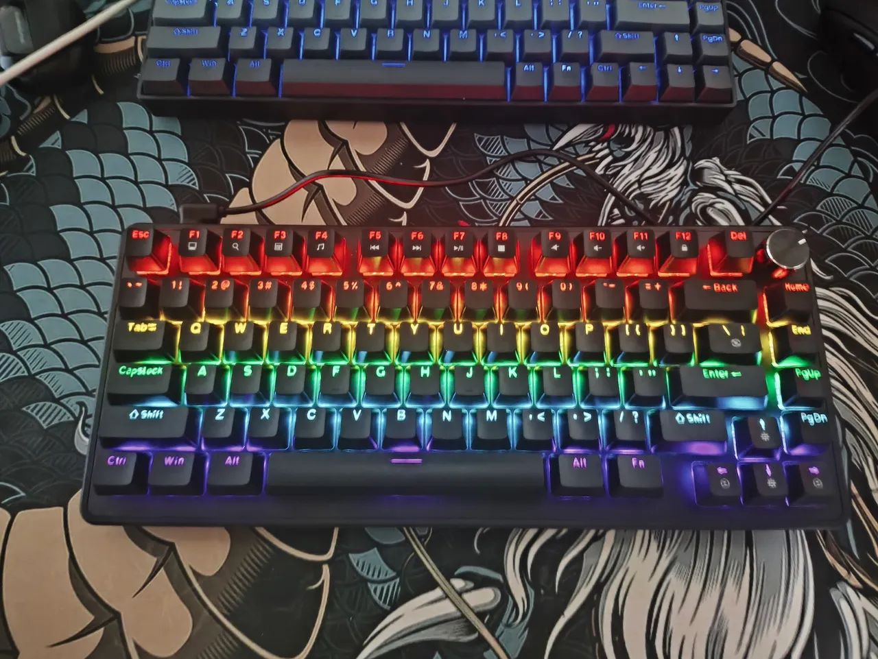 Teclado 75% RGB - Foto 3