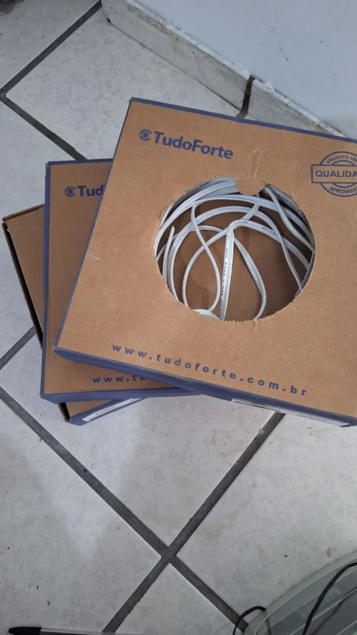Cabo Coaxial 250 metros 4mm - Foto 2