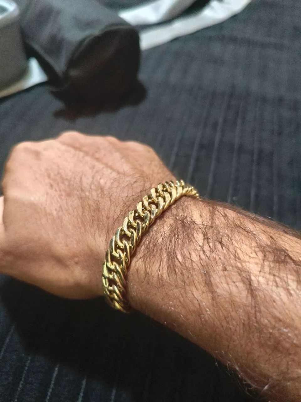 Pulseira de ouro 18 k  - Foto 2
