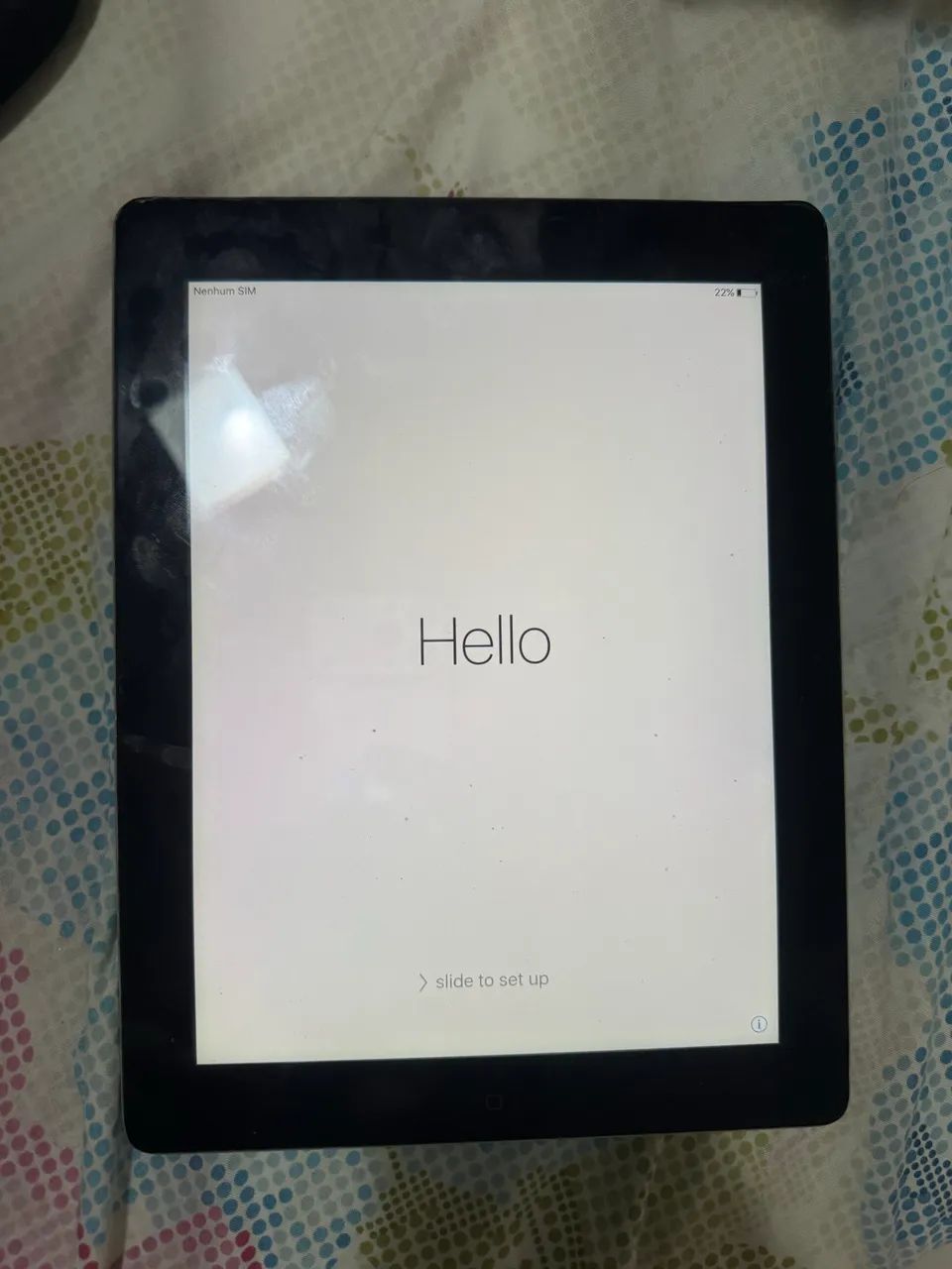 iPad 3 32GB - Para Peças ou Reparo - R$ 127,00