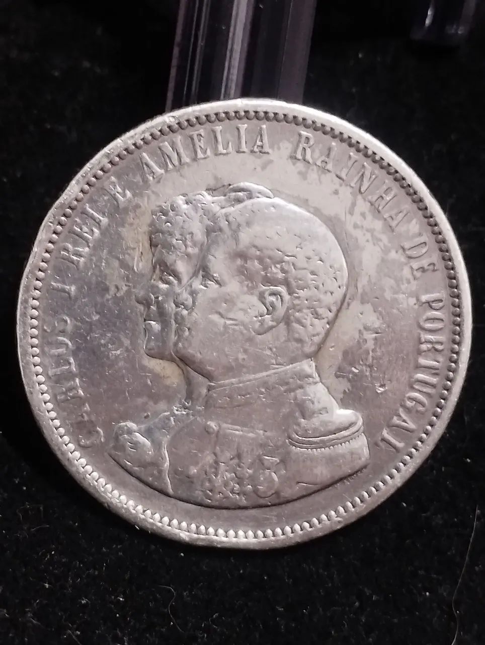 Moeda de prata Portugal 1000 réis 4°centenário da descoberta  - Foto 3