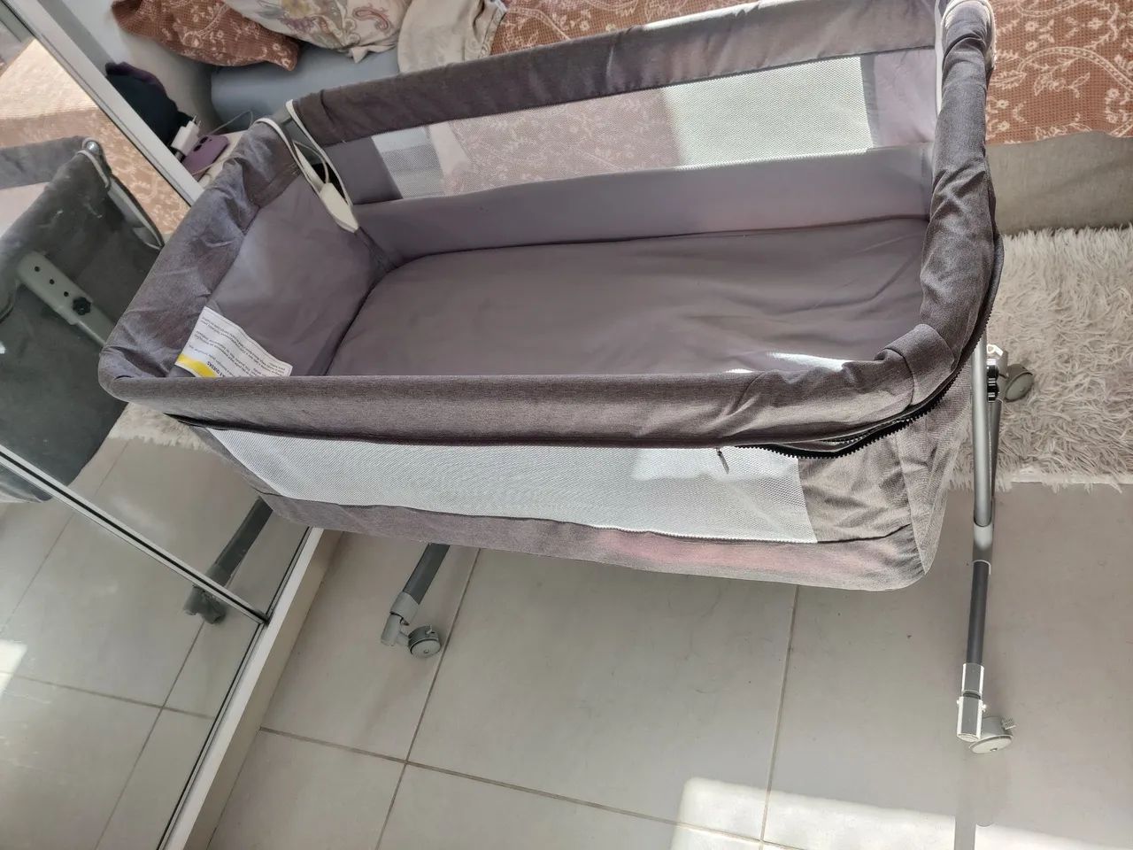 Berço Co Bad Kababy Moisés c/ Mine rede inclusa