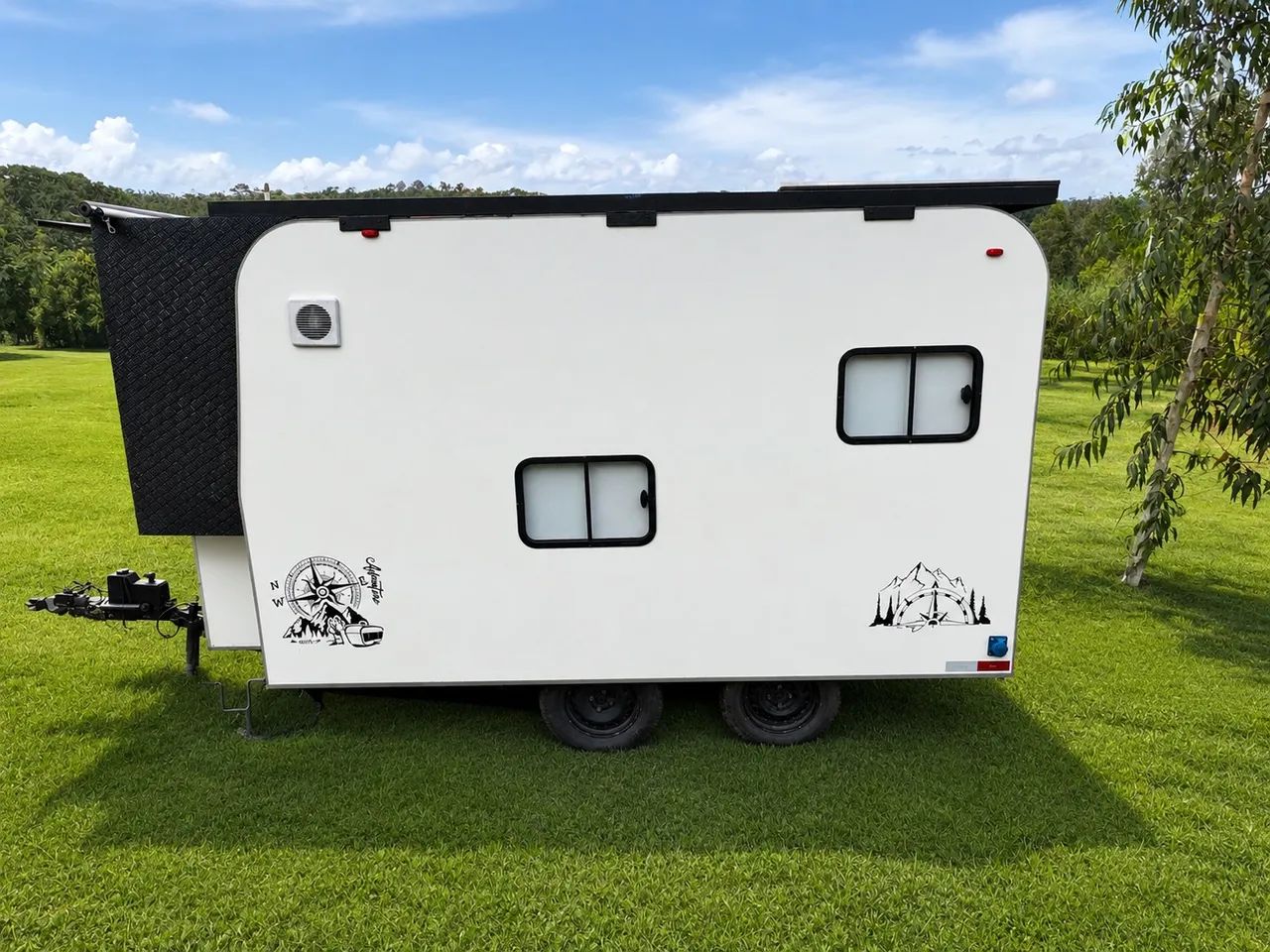 ( troco) Trailer Acampamento MotoHome