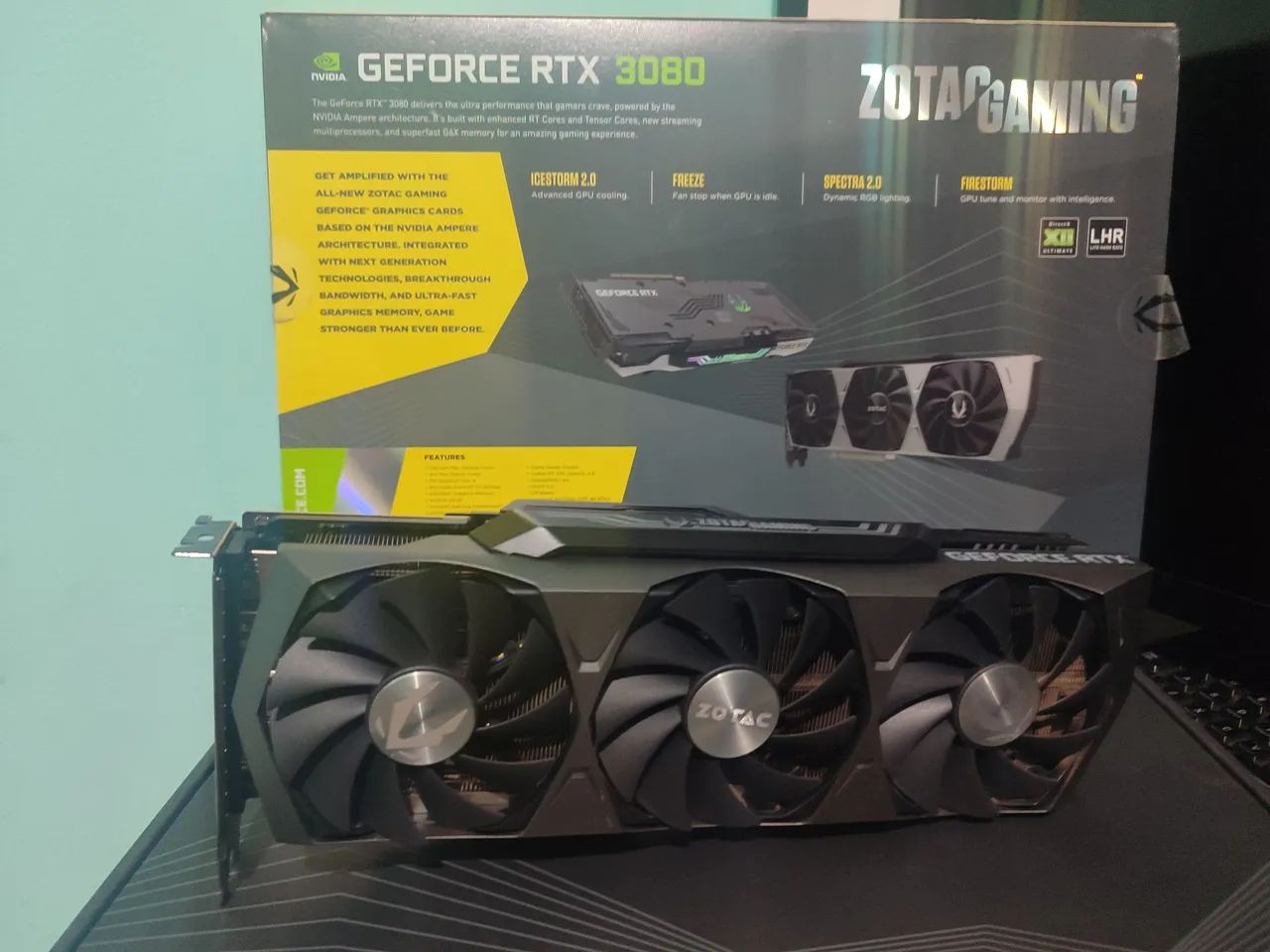 RTX 3080 Zotac Gaming Trinity  - Foto 2