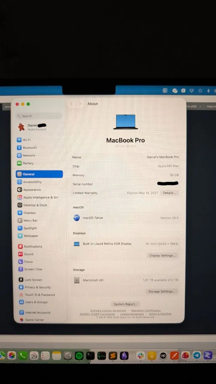 Macbook Pro 14' M5 Max - Foto 2