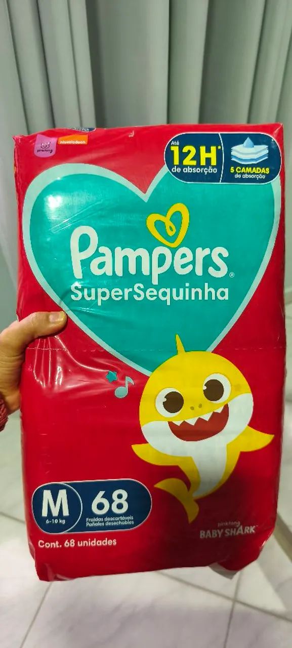 Fralda Pampers M