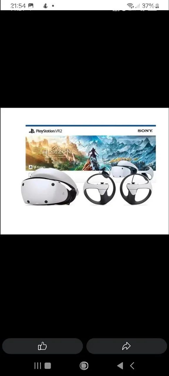 Óculos vr.  Psvr2 