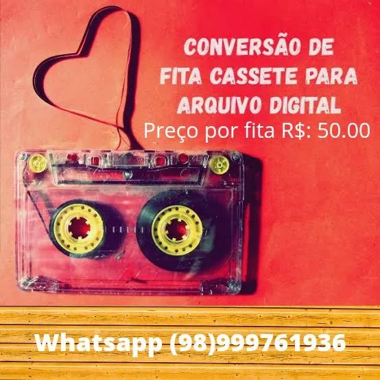 Transforme suas fitas K7 em arquivo digital