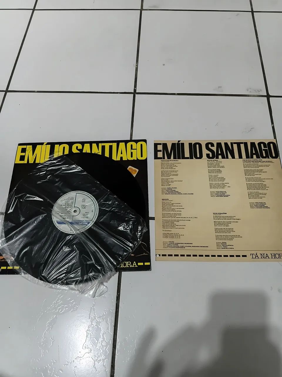 Lp Emilio Santiago - Tá na Hora - Foto 3