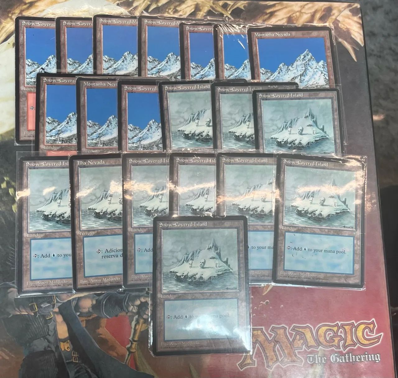 Pacote de lands nevados