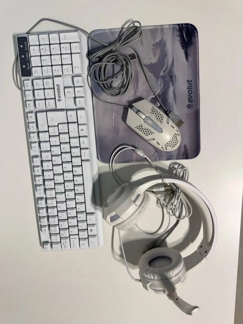 Kit gamer mouse, teclado, fone.  - Foto 3