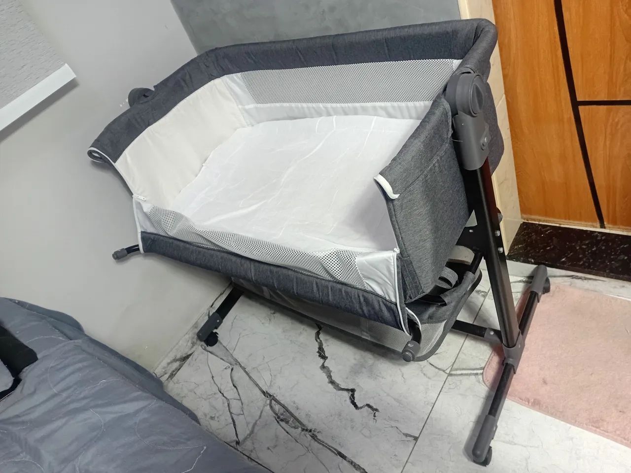 VENDO KIT COMPLETO DE MINI BERÇO - Foto 3