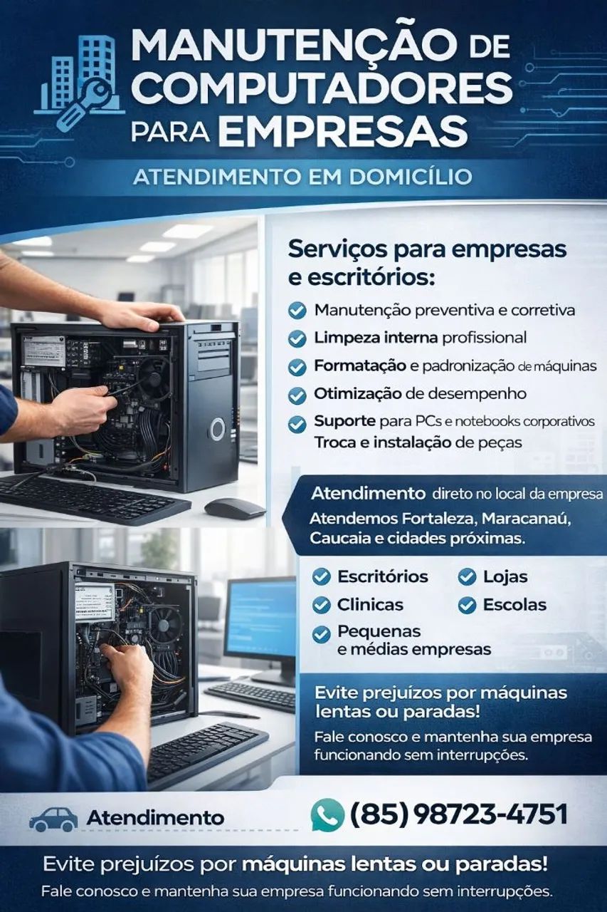 COMPUTADORES RÁPIDOS E COM ALTA DURABILIDADE RÁPIDO DE NOVO 