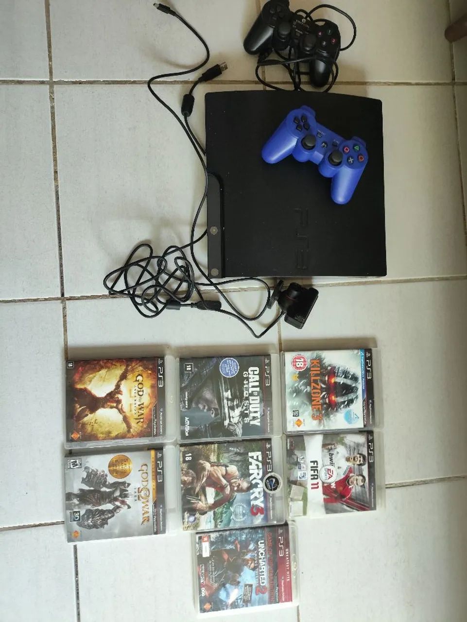 PS3 Slim + jogos - Foto 2