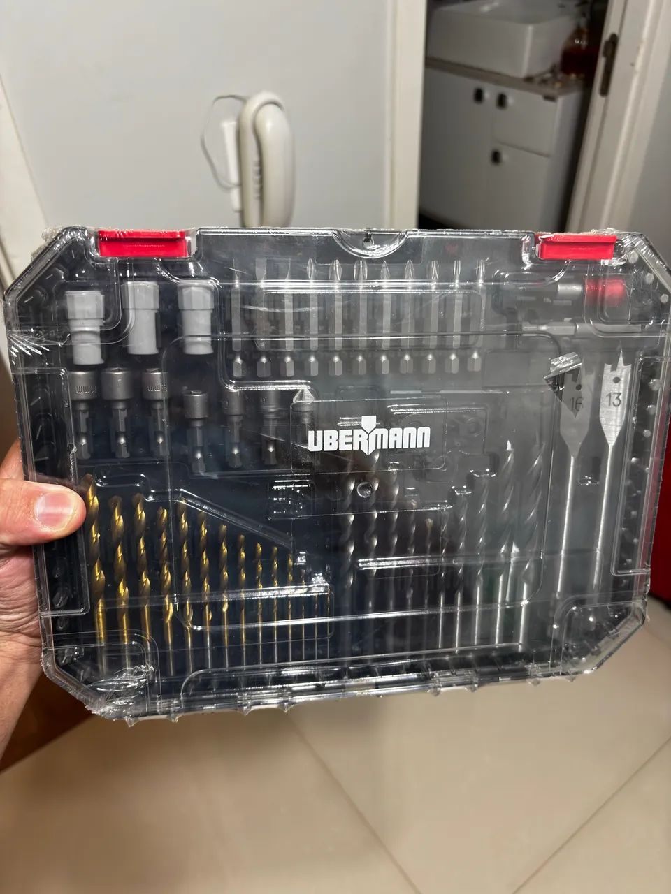 Kit de brocas e buchas parafusos - Foto 4