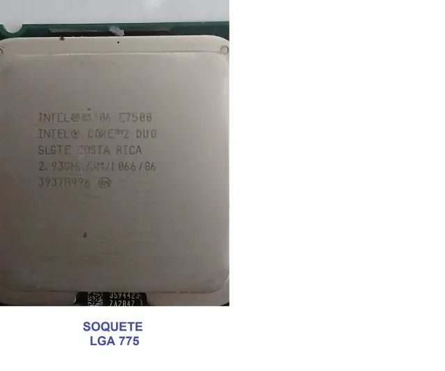Processador Gamer Intel Core 2 Duo E7500 2.93ghz 3Megas Cache - Foto 4