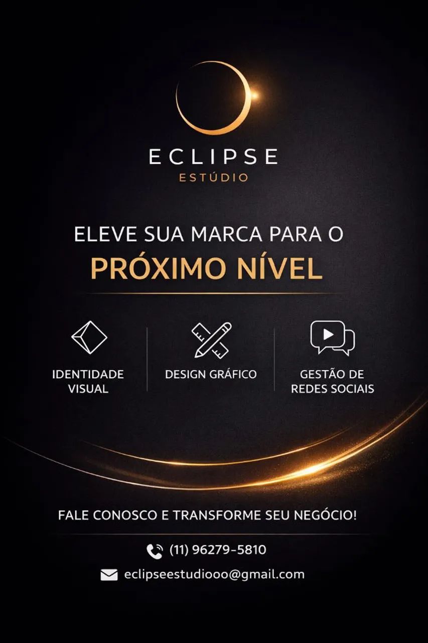 ? Criação de Artes Profissionais | Logos, Posts e Divulgação | Eclipse Estúdio
