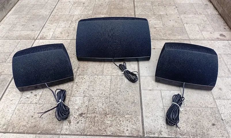 Conjunto 3 Caixas Acusticas Sharp Antigas - Funcionando - Foto 4