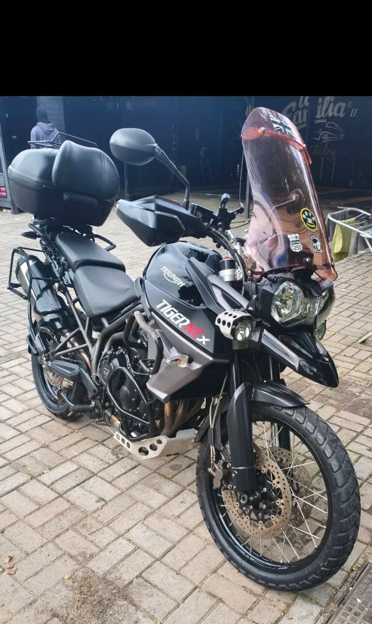 TRIUMPH TIGER 800 XCX BAIXA KILOMETRAGEM - Foto 4