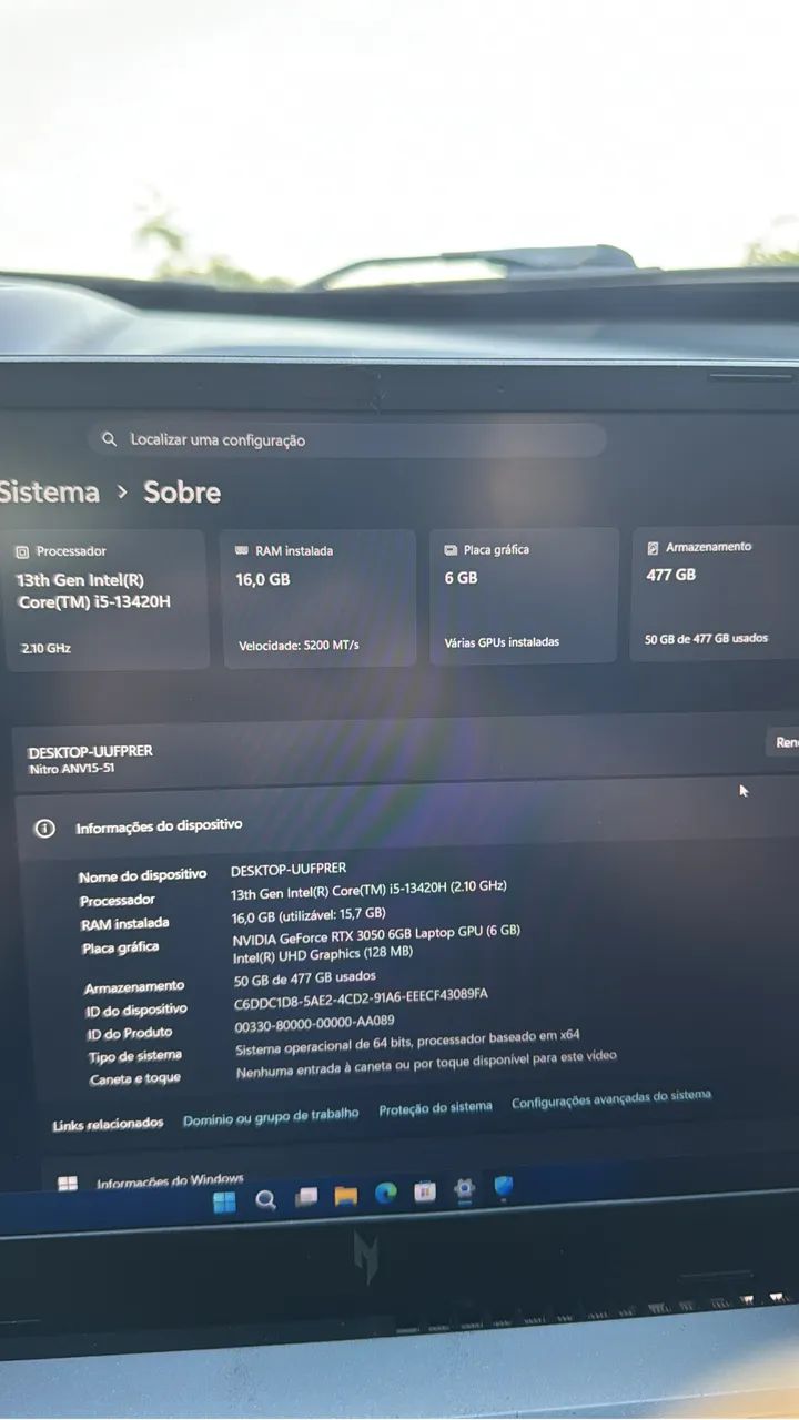 Notebook gamer rtx 3050 - Foto 3