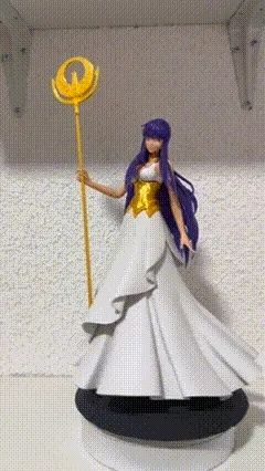 Figure Saori Kido / Deusa Athena / Cavaleiros do Zodíaco 25cm