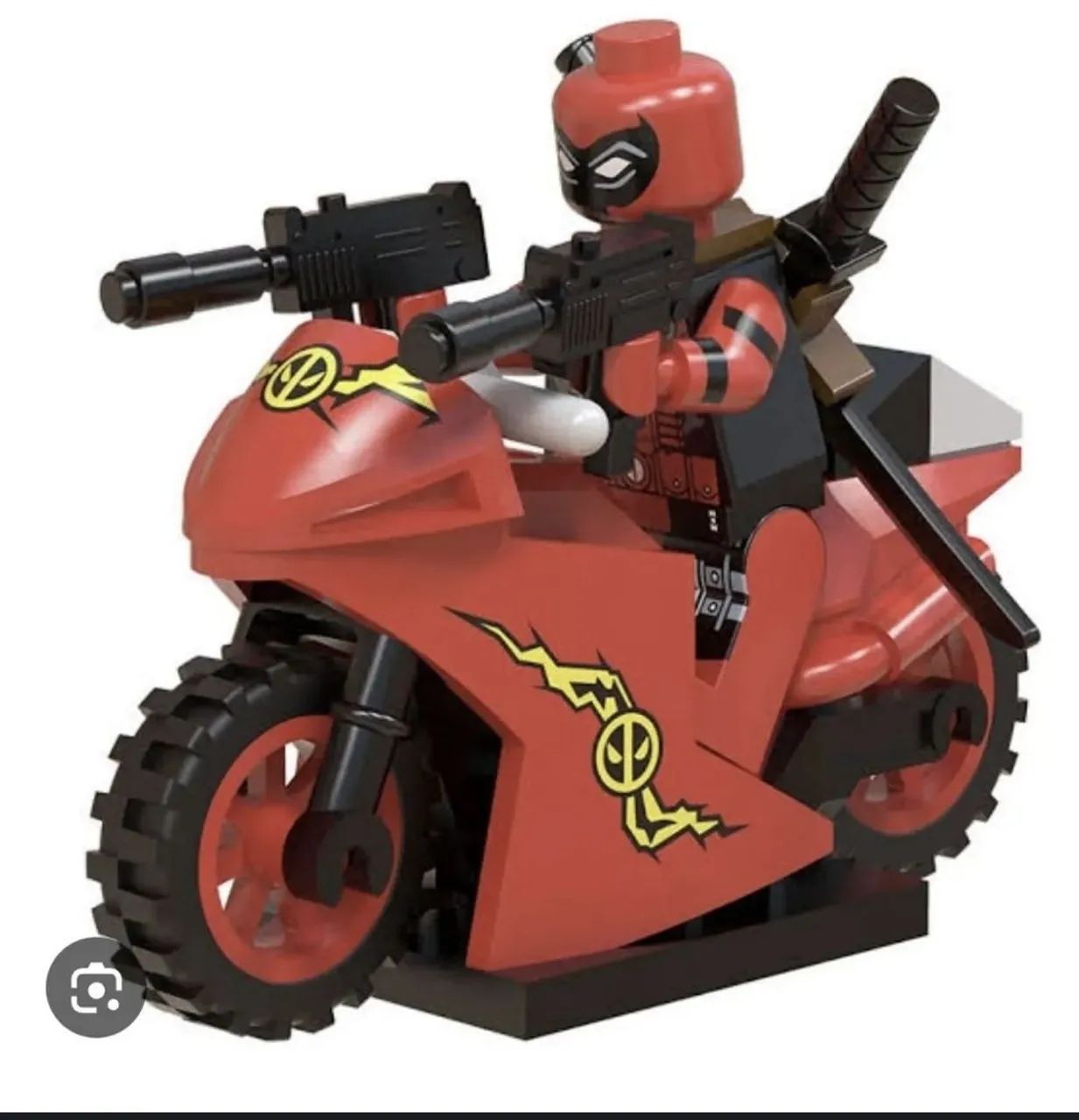 kit com boquinhas de montar deadpool, 2 modelos  - Foto 2