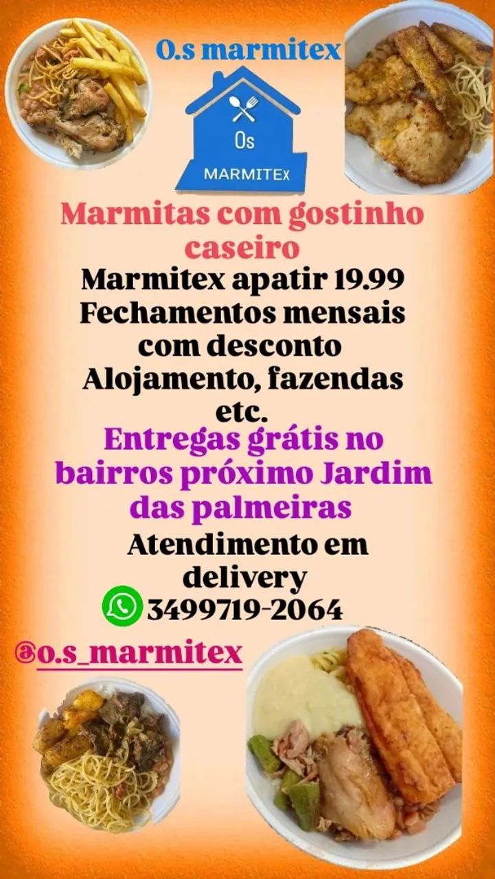Marmitex caseira 