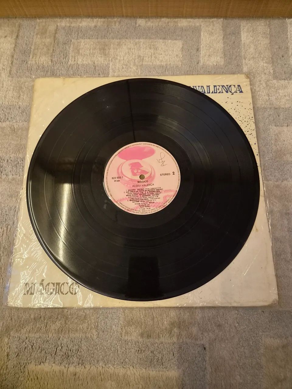 ALCEU VALENÇA - MÁGICO - VINIL EXCELENTE COM ENCARTE - Foto 5