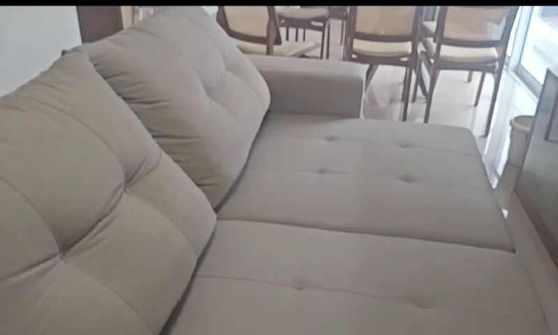 Sofá retrátil 2 lugares 